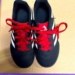 Size 13, Adidas cleats for indoor soccer